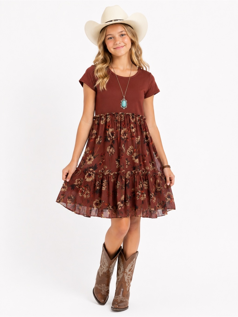 Mia Joy floral‎ dress